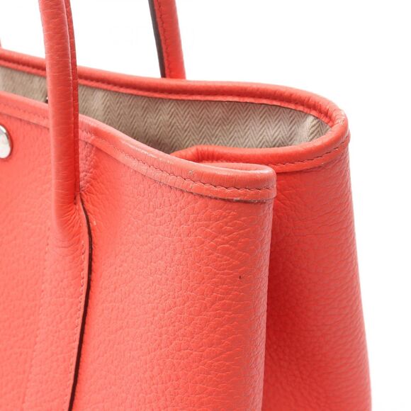 Hermes Tote Bag Garden Party Tpm 051568ck Rose Texas Leather Garden - Picture 11 of 15